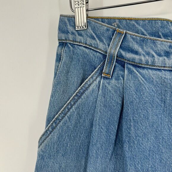 MOTHER The Double Prep Fun Dip Flood in Nothing Else Like It Size 26 Blue NWT - Picture 11 of 16